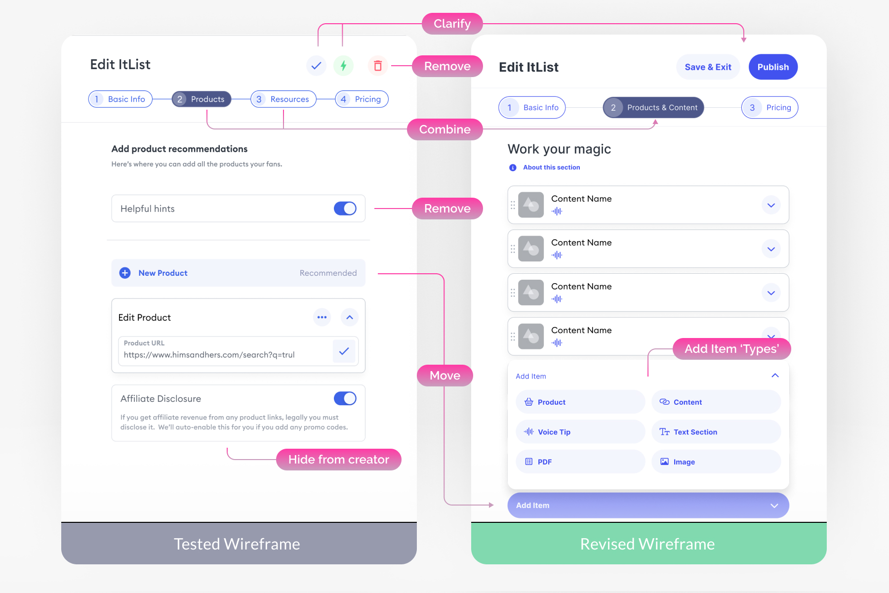 Example of the research repository I built in Notion.